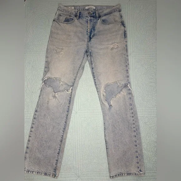 PacSun Light Wash High-Rise Women's Jeans - “Dad Jeans” - Picture 3 of 10